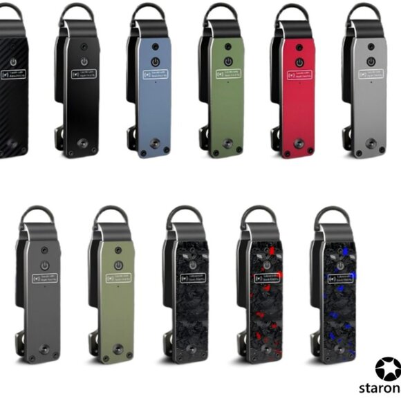 2025 Customized Forged Carbon Pattern Findmy Keychain Electronic Metal Key case - Picture 4 of 6